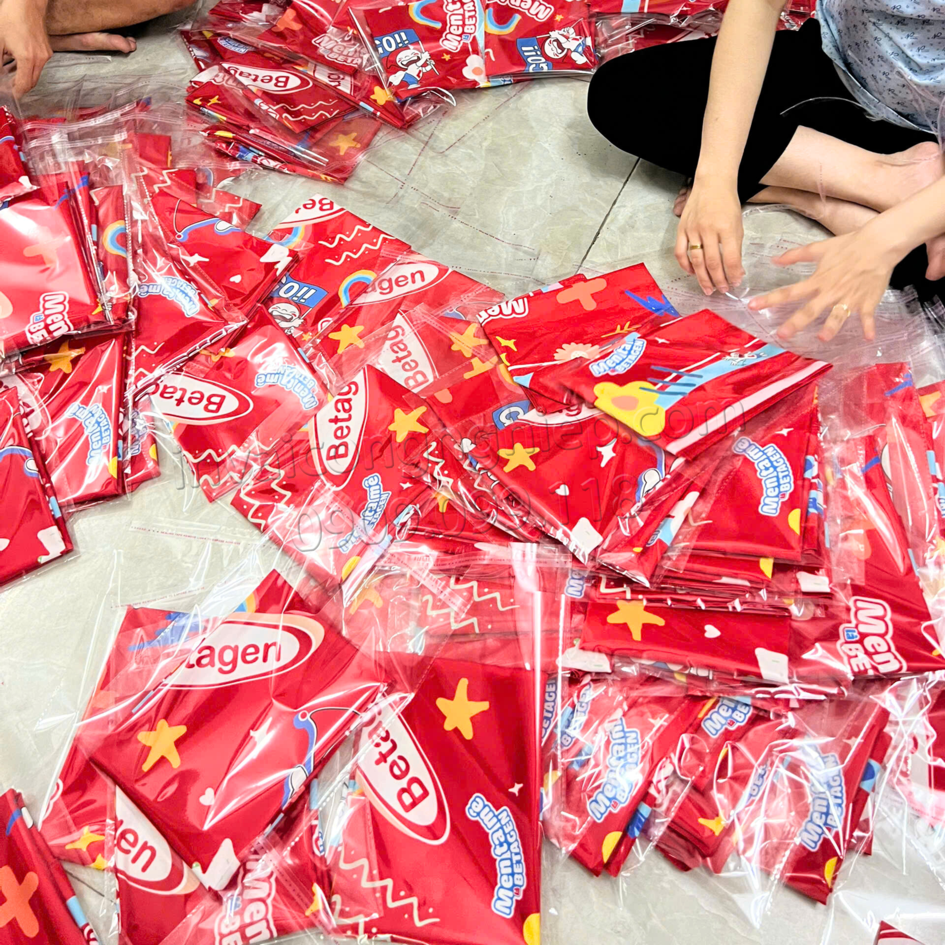 xưởng in khăn bandana theo yêu cầu